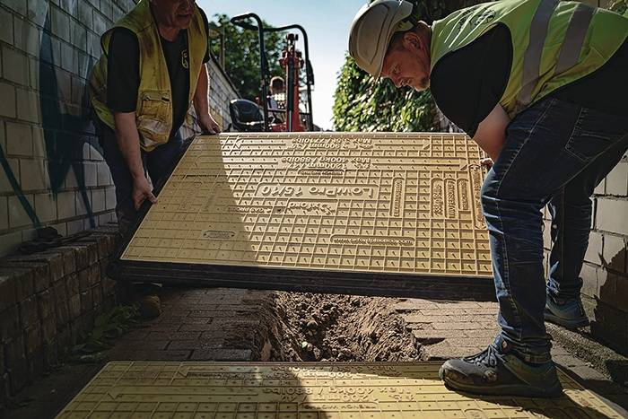 Grabenabdeckung LowPro® 15/10 b.0,90m B.L.1500mm B.1000mm 3,5 t