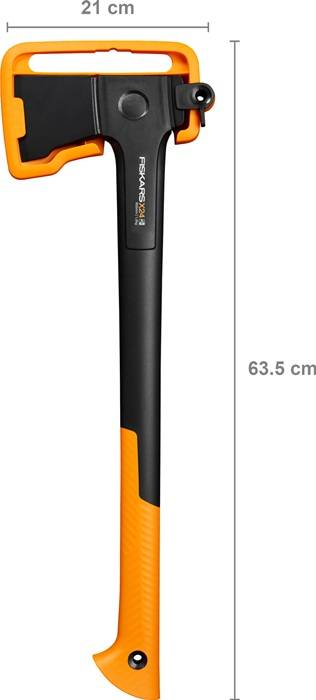 Universalaxt X24-M L.600mm Stiel-L.520mm G.1560g Ku.FISKARS