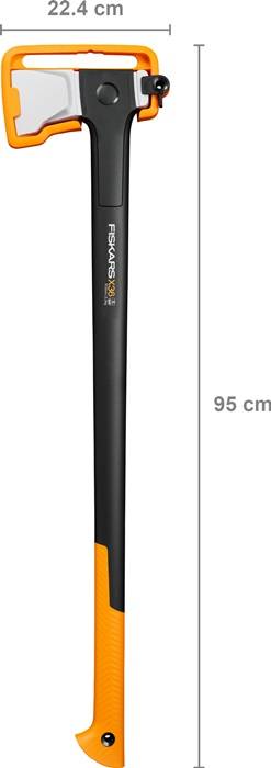 Spaltaxt X36-L L.915mm Stiel-L.835mm G.2540g Ku.FISKARS