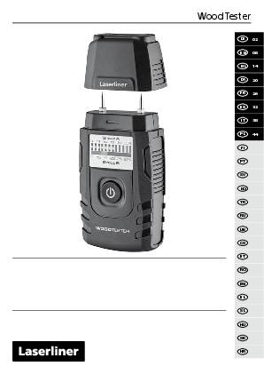 Holzfeuchtemessgerät WoodTester 9-27% LASERLINER