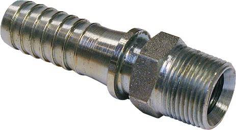 Dampfschlaucharmatur Boss Verz.Sta/Stahlguss Schl.-Gr.25mm AG 1 Zoll