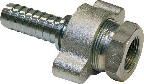 Dampfschlaucharmatur Boss Verz.Sta/Stahlguss Schl.-Gr.38mm IG 1.1/2 Zoll TEGUMA