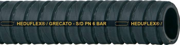 Saug- u.Druckschlauch HEDUFLEX®/GRECATO L.40m ID 102mm AD 117,0mm