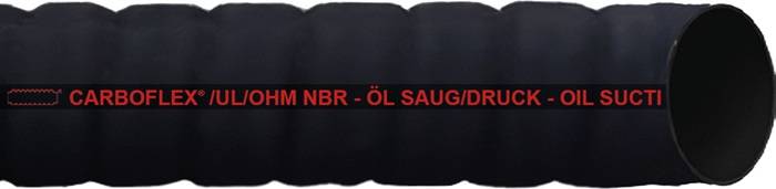 Saug- u.Druckschlauch CARBOFLEX®/U.L./OHM ID 51,0mm Wandst.5,5mm L.40m TEGUMA