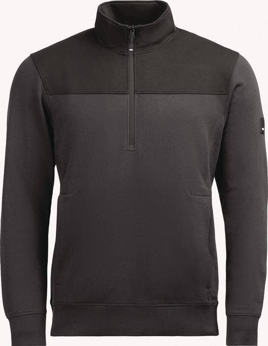 Zip-Sweatshirt ROB Gr.XXL anthrazit-schwarz FHB