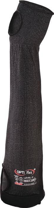 Armschützer BUENOS AIRES 45cm schwarz-melange EN388/EN407 PSA II OPTIFLEX