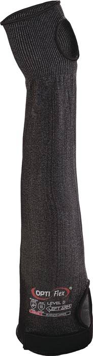 Armschützer BUENOS AIRES 45cm schwarz-melange EN388/EN407 PSA II OPTIFLEX