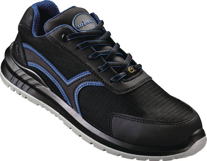 Sicherheitsschuh GÖHREN NUOVO Gr.45 W.10,5 schwarz/blau S1P FO SR ESD EN20345