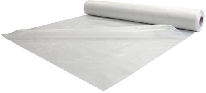 Flachfolie Breite 1000mm Länge 50m Stärke120µ LDPE transparent