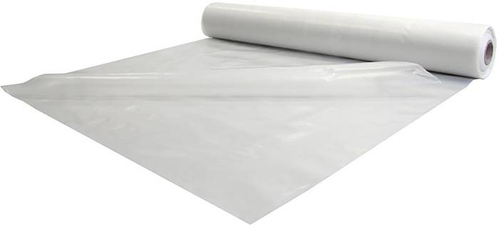 Flachfolie Breite 4000mm Länge 50m Stärke120µ LDPE transparent