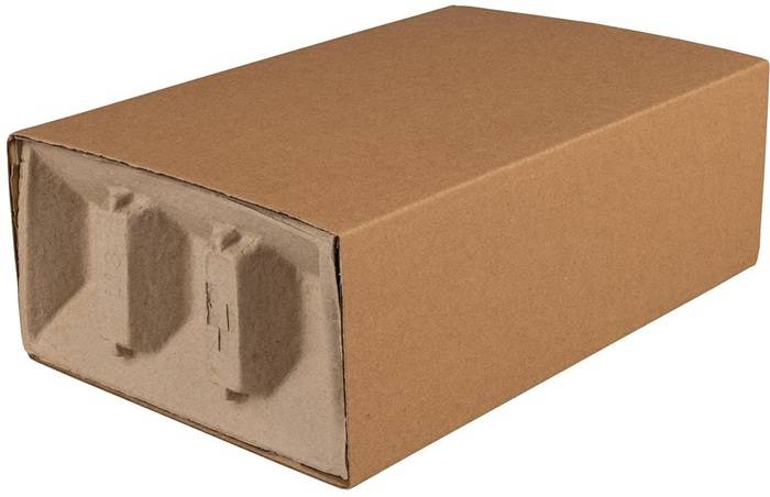 Polsterbox L-BOXeco basic Maße 300x200x100mm Noppenhöhe 40mm TRANSPAK