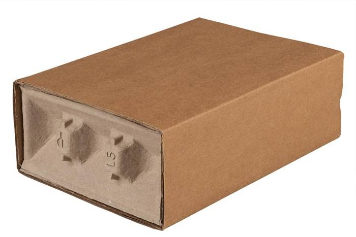 Polsterbox L-BOXeco basic Maße 200x142x63mm Noppenhöhe 25mm TRANSPAK