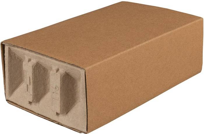 Polsterbox L-BOXeco basic Maße 250x150x80mm Noppenhöhe 25mm TRANSPAK