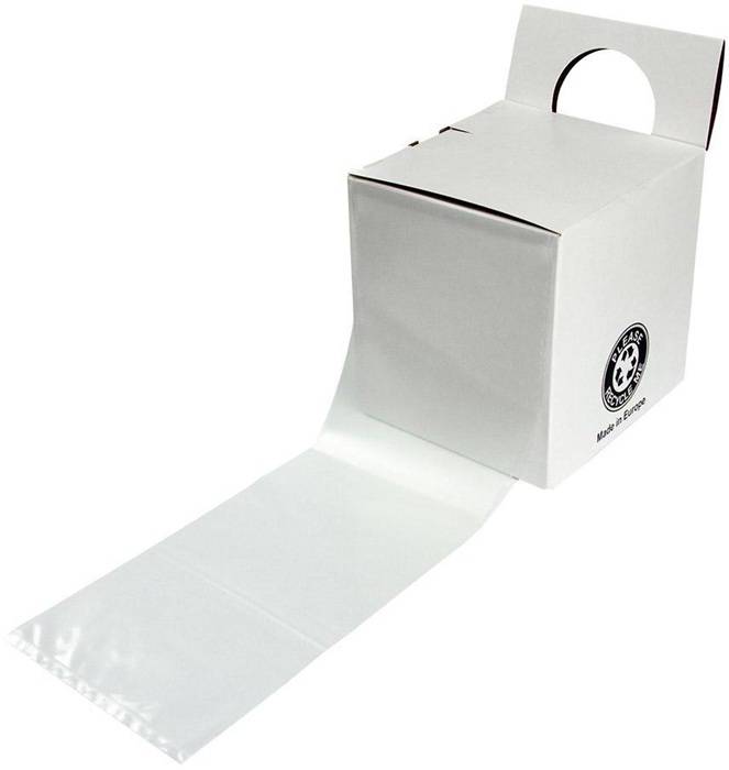 Dehnband Maße 1200x100mm Spendekarton transpa. 100St.