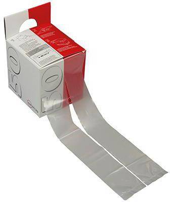 Dehnband Maße 1200x50mm Spendekarton transpa. 200St.