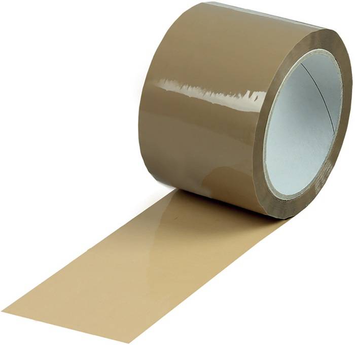 Klebeband Breite 75mm L.66lfm 48µ leise abrollend Naturkautschuk-Kleber