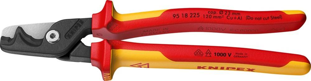 Knipex-Werk VDE StepCut XL Kabelschere 95 18 225