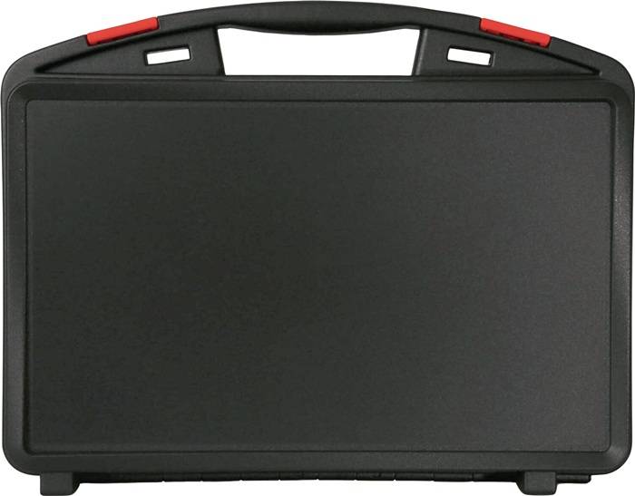 Ku.-Koffer Organicline L391xB304xH134mm PP 1 Griff m.Schaumstoffeinlage schwarz