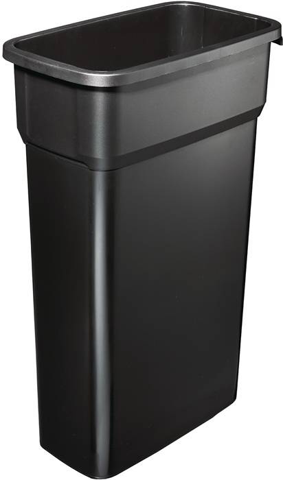 Wertstoffsammler 70l H730xB490xT290mm schwarz ROTHO