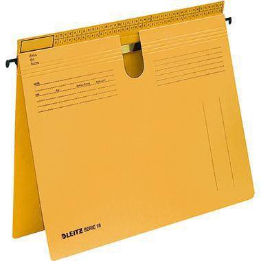 Leitz Hängehefter SERIE 18 18140015 A4 Manilakarton gelb 50 St./Pack.