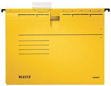 Leitz Hängehefter ALPHA 19840015 A4 kfm. Heftung gelb 25 St./Pack.