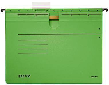 Leitz Hängehefter ALPHA 19840055 A4 kfm. Heftung grün 25 St./Pack.