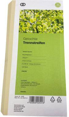 Soennecken Trennstreifen oeco 1409 10,5x24cm chamois 100St.