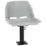 vidaXL 2-tlg. Bootssitz-Set Klappbar Kein Kissen Grau 48x51x41 cm vidaXL 2-tlg. Bootssitz-Set Klappbar Kein Kissen Grau 48x51x41 cm