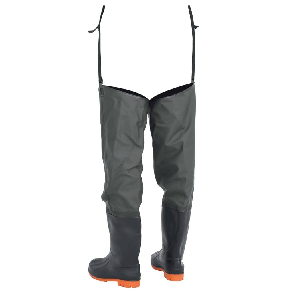 vidaXL Watstiefel Dunkelgrün Gr. 40