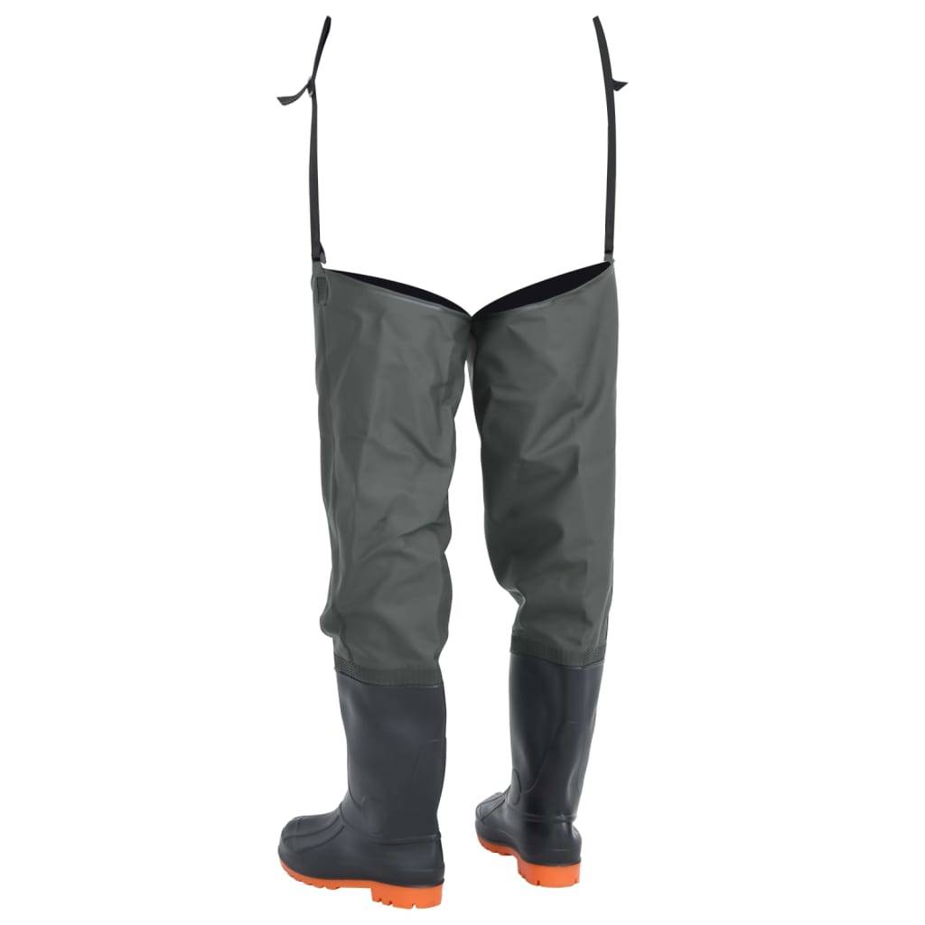 vidaXL Watstiefel Dunkelgrün Gr. 39