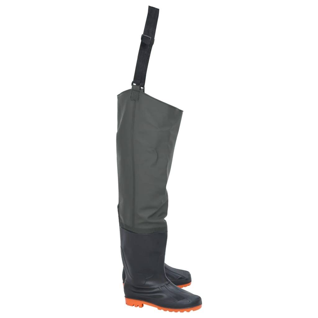 vidaXL Watstiefel Dunkelgrün Gr. 39