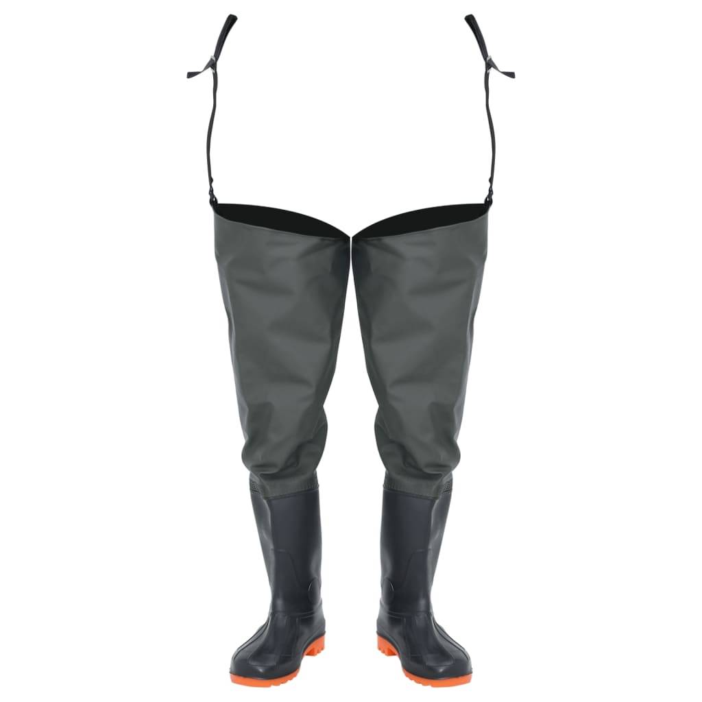 vidaXL Watstiefel Dunkelgrün Gr. 40