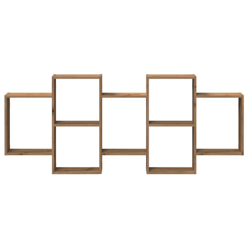 vidaXL Wandregal Artisan-Eiche 159x18x65 cm Holzwerkstoff