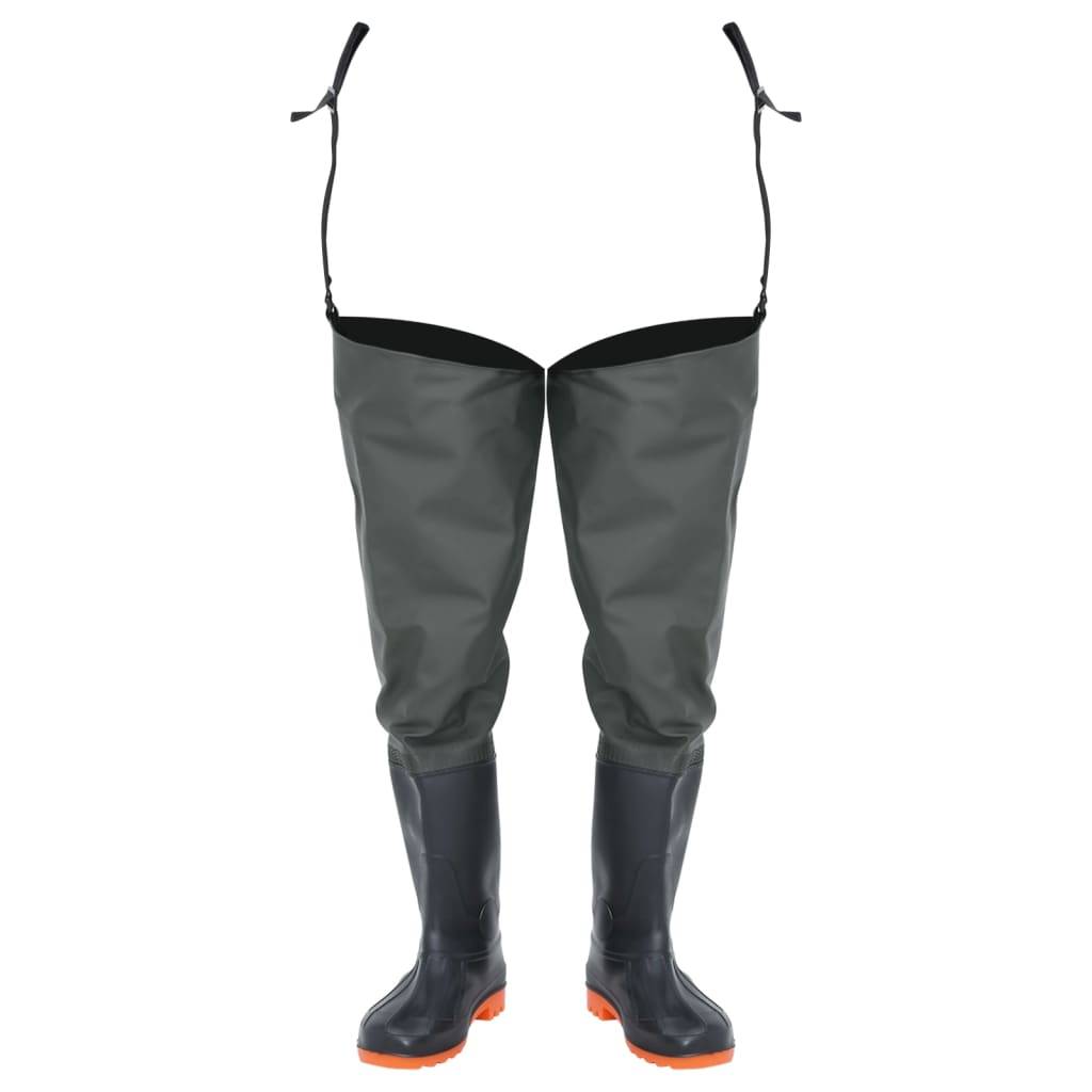 vidaXL Watstiefel Dunkelgrün Gr. 39