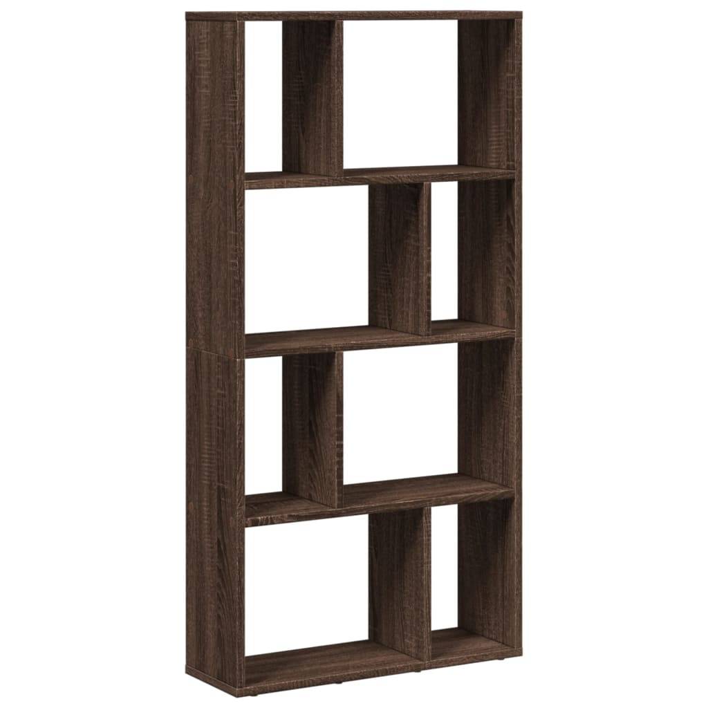 vidaXL Bücherregal Braun Eichen-Optik 60x20x120 cm Holzwerkstoff