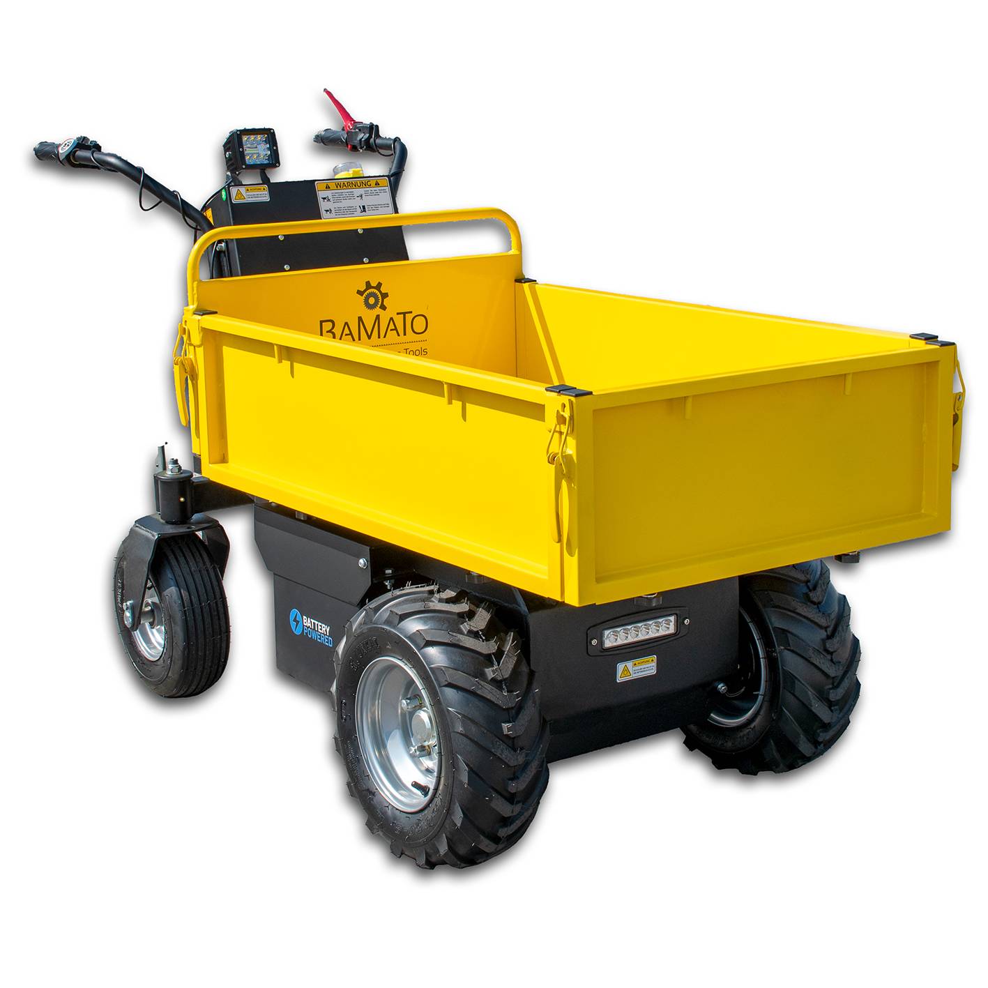 BAMATO Aufsatz mit ausziehbaren Bordwänden für Mini Transporter MTR-500REPRO (ab BJ 2025)