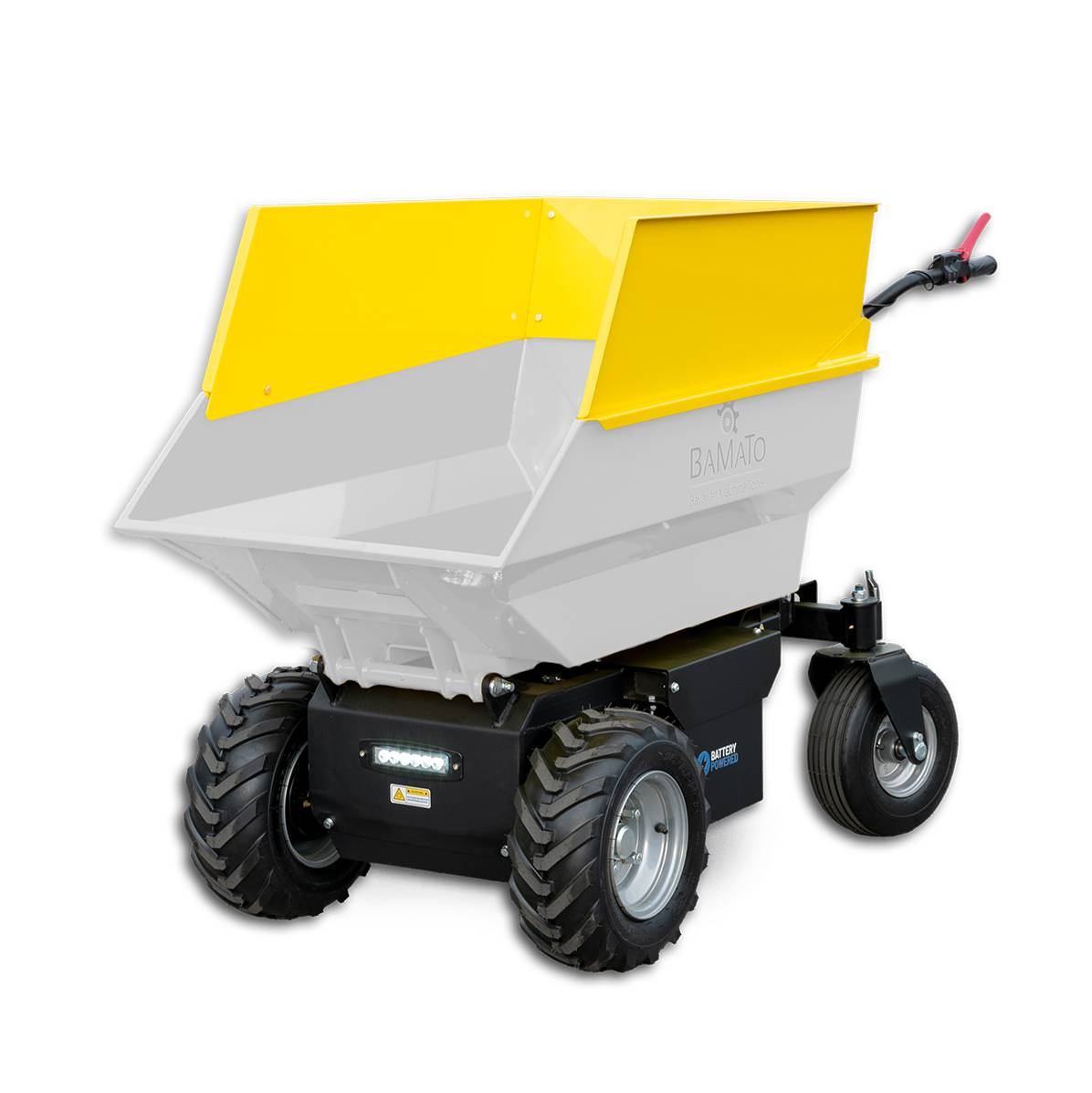 BAMATO Bordwanderhöhung für Mini Transporter MTR-500REPRO