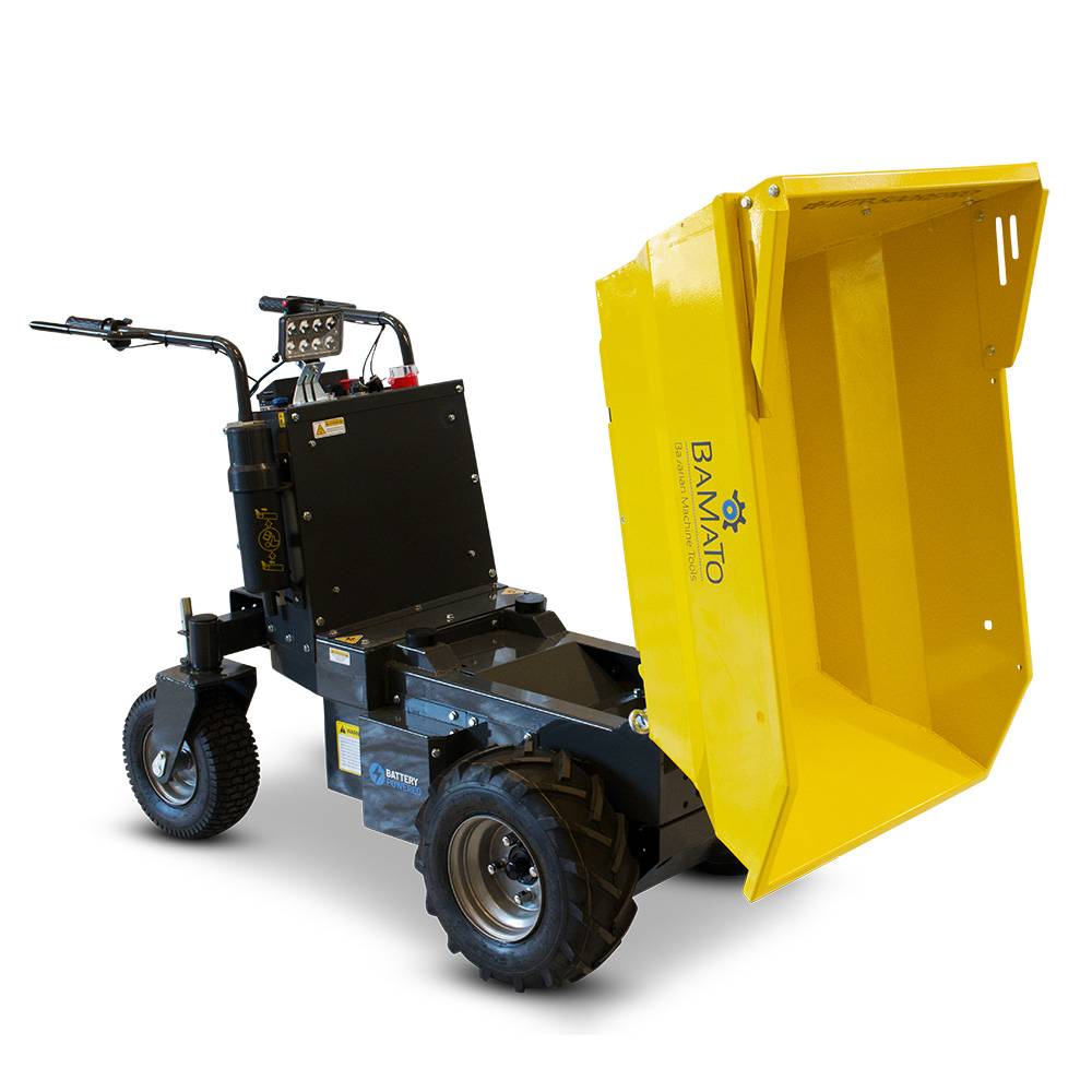 BAMATO Mini Transporter MTR-500REPRO mit Elektroantrieb &amp Kipphydraulik