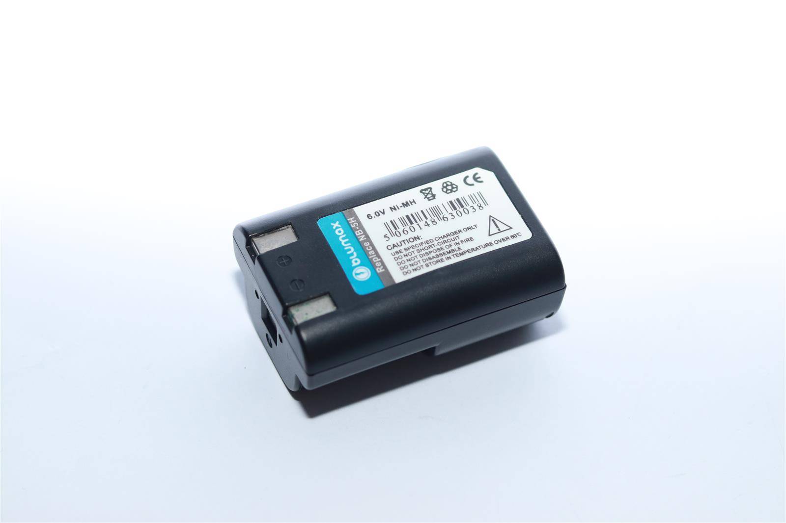 Ersatzakku - blumax - NB-5H - 6 Volt Ni-MH