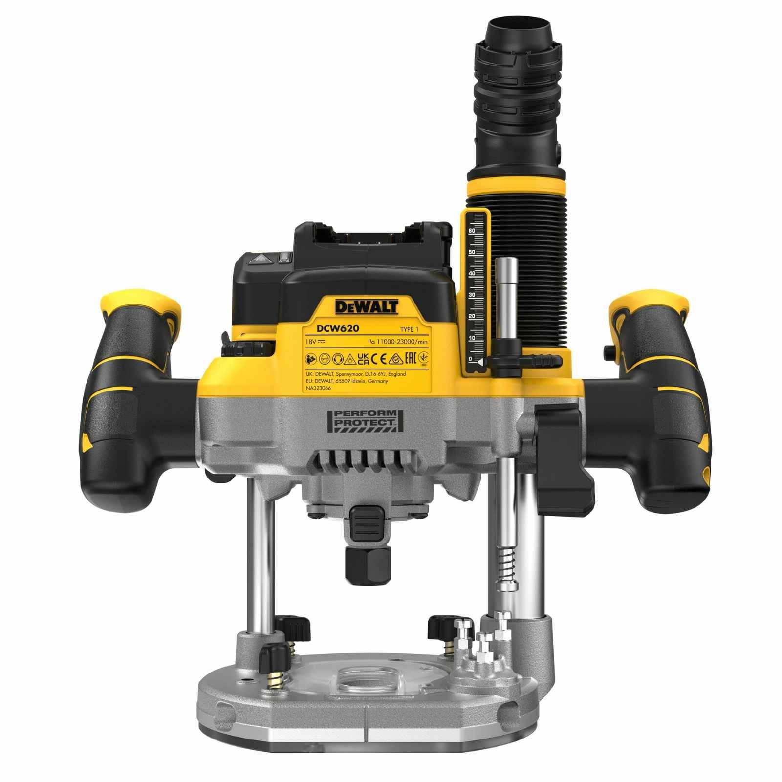 DeWALT Akku-Oberfräse DCW620NT-XJ 18V