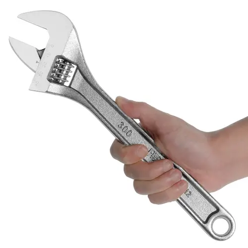 Jetech 30cm Verstellbarer Schraubenschlüssel Profi-Rollgabelschlüssel mit breiter Backenöffnung Jetech 30cm Verstellbarer Schraubenschlüssel Profi-Rollgabelschlüssel mit breiter Backenöffnung