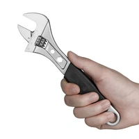 Jetech 20cm Schraubenschlüssel mit weichem Griff Geschmiedet,wärmebehandelt,professioneller Verstellschlüssel,Industriequalität-Kombischlüssel mi Jetech 20cm Schraubenschlüssel mit weichem Griff Geschmiedet,wärmebehandelt,professioneller Verstellschlüssel,Industriequalität-Kombischlüssel mi