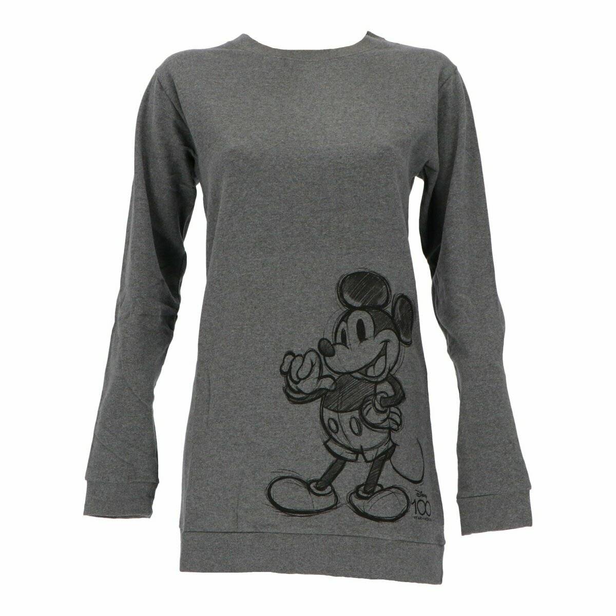 Mickey Maus Kapuzen-Sweatkleid für Damen  Ideal für Freizeit und Entspannung S