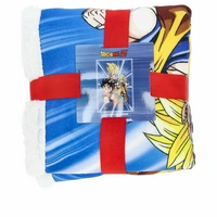 Dragon Ball Z Sherpa-Fleece-Decke 100 x 150 cm für ultimative Gemütlichkeit Dragon Ball Z Sherpa-Fleece-Decke 100 x 150 cm für ultimative Gemütlichkeit