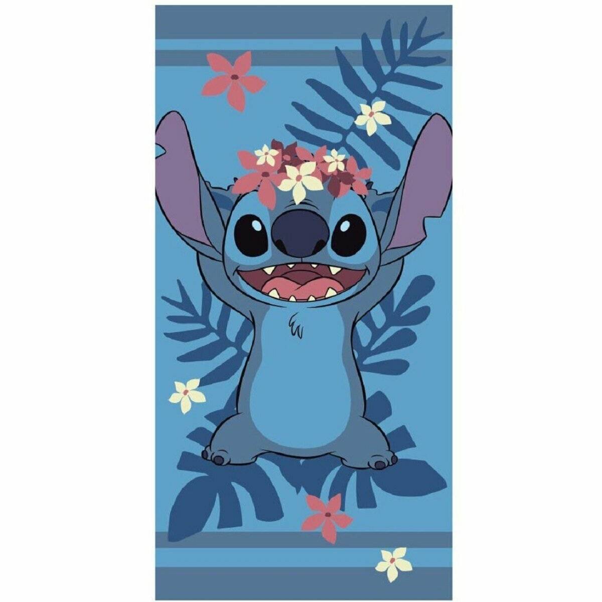 Lilo & Stitch im Sand Strandtuch Handtuch 70 x 140 cm Ideal für den Sommer