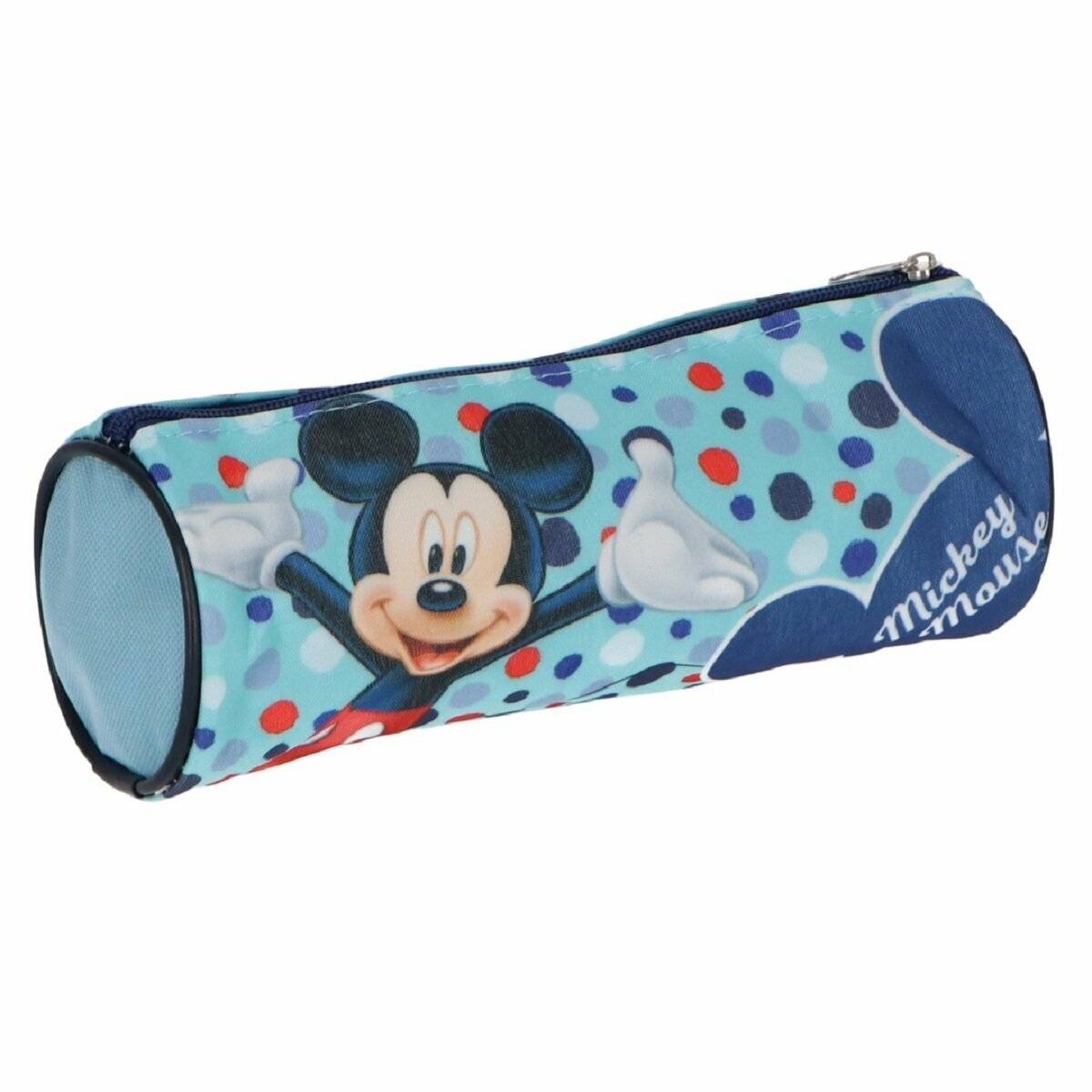 Mickey Maus Stifteetui  Stylisches Federmäppchen für Schule und Freizeit