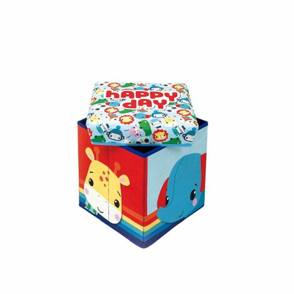Große Aufbewahrungsbox für Spielzeug  30 x 30 x 30 cm, Ordnung leicht gemacht