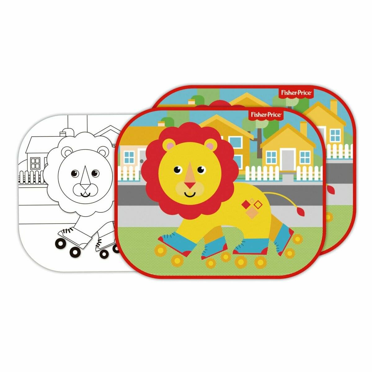 2x Autosonnenschutz  Perfekter Schutz für Kinder vor Sonne und Hitze