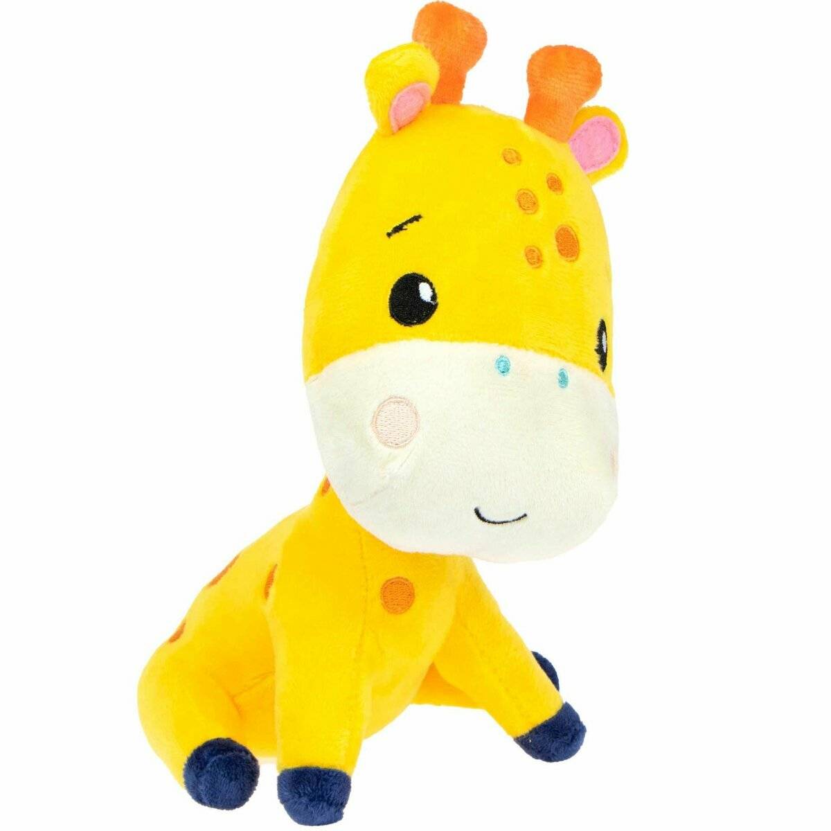 Sanftes Baby-Plüschtier Kuscheltier  20 cm groß, ideal zum Kuscheln Giraffe