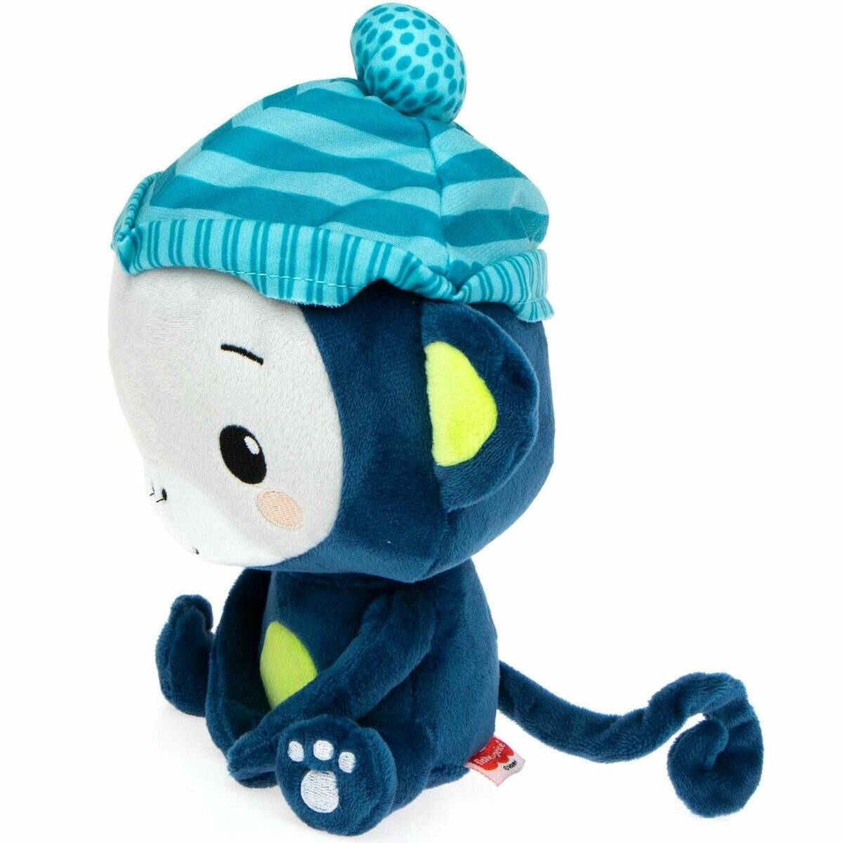 Sanftes Baby-Plüschtier Kuscheltier  20 cm groß, ideal zum Kuscheln Affe